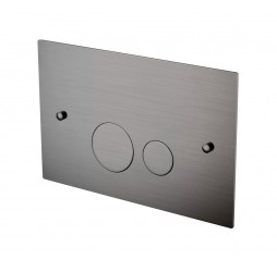 Кнопка для инсталляции Boheme латунь GUN METAL ультраплоская 648-GM