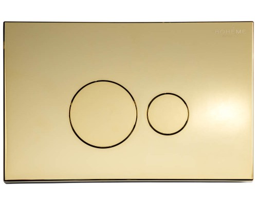 Кнопка для инсталляции Boheme, пластик GOLD 668-G