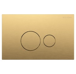 Кнопка для инсталляции Boheme, пластик Matt Gold 668-MG