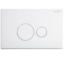 Кнопка для инсталляции Boheme, пластик WHITE 668-W