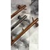 Полотенцесушитель электрический OAK MATT GOLD новый 50мм