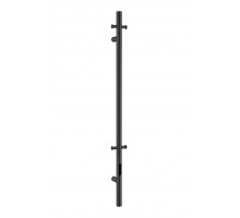 Полотенцесушитель электрический Uno BLACK 110 x 122 x 1500 мм черный