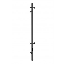 Полотенцесушитель электрический Uno BLACK 110 x 122 x 1500 мм черный