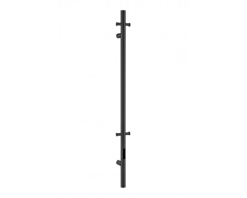 Полотенцесушитель электрический Uno BLACK 110 x 122 x 1500 мм черный