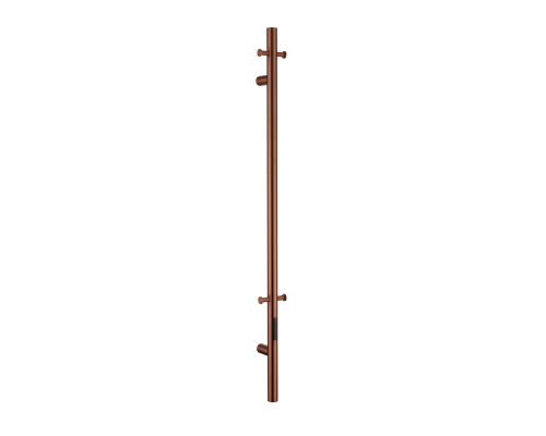 Полотенцесушитель электрический UNO BRUSHED BRONZE 110 x 122 x 1500 мм