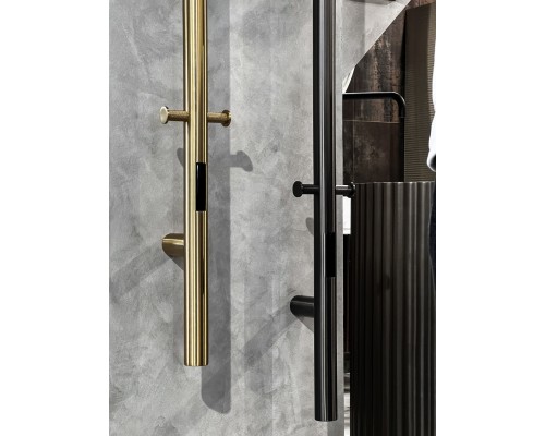 Полотенцесушитель электрический Uno NICKEL BRUSH 110 x 122 x 1500 мм никель