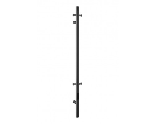 Полотенцесушитель электрический Uno SHINE GUN METAL 110 x 122 x 1500 мм графит глянец