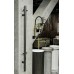 Полотенцесушитель электрический Uno NICKEL BRUSH 110 x 122 x 1500 мм никель