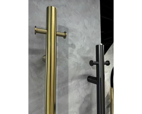 Полотенцесушитель электрический Uno NICKEL BRUSH 110 x 122 x 1500 мм никель
