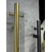 Полотенцесушитель электрический Uno NICKEL BRUSH 110 x 122 x 1500 мм никель
