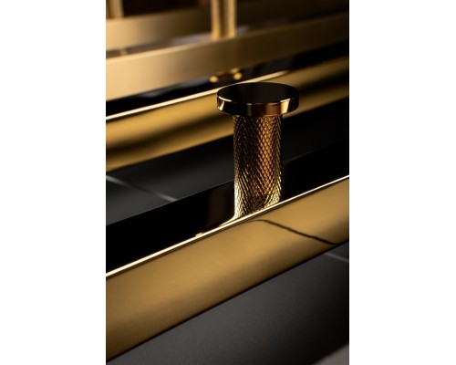 Полотенцесушитель электрический 2-трубы квадратный GOLD