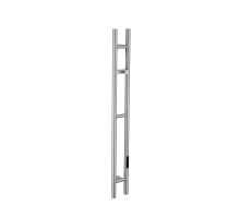 Полотенцесушитель электрический Boheme 2-трубы круглый NICKEL BRUSH