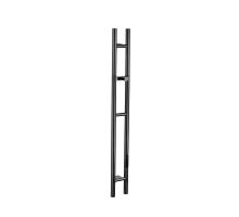 Полотенцесушитель электрический Boheme 2-трубы круглый SHINE GUN METAL