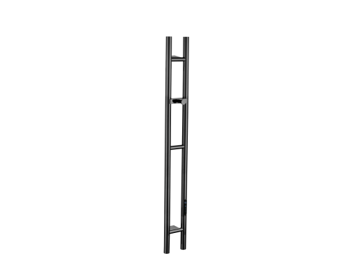 Полотенцесушитель электрический Boheme 2-трубы круглый SHINE GUN METAL