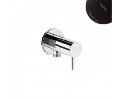 Угловой кран с подключением 3/8 - Elo 125 280 1NS Night Sky