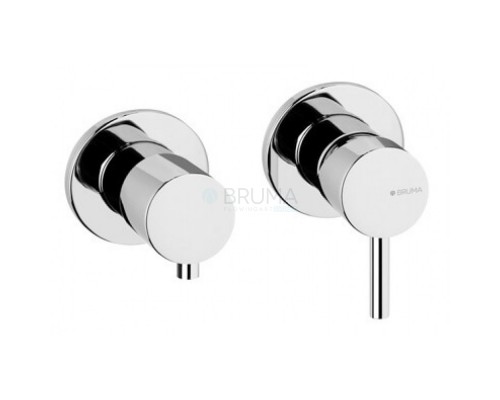 Смеситель скрытого монтажа, на 3 потока Lusitano 107 142 1NS Night Sky