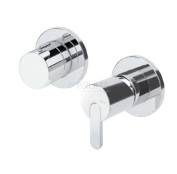 Смеситель скрытого монтажа, с 3 выходами Leaf 167 312 3SR Sunrise