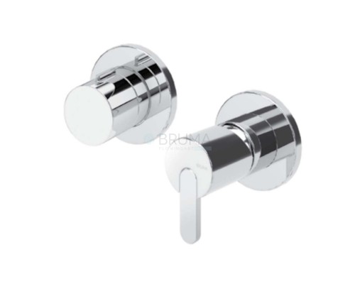 Смеситель скрытого монтажа, с 3 выходами Leaf 167 312 3SR Sunrise