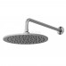 Душевая лейка стальная, Ø250 мм с настенным держателем - BlueR 145 526 4MM Morning Mist