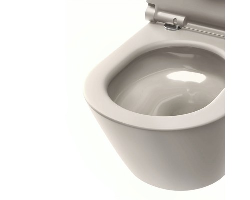 Catalano Sfera Унитаз подвесной 55x35см, безободковый, смыв Tornado, покрытие Twinglaze+, цвет: Sabbia Satinato