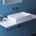 Раковина керамическая белая Catalano Green 60x38 настольная (эмаль CataGlaze+® Silver Titanium)