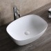 Раковина накладная керамическая Cerutti Spa 51x39, CR0064 белый глянец