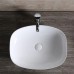 Раковина накладная керамическая Cerutti Spa 51x39, CR0064 белый глянец