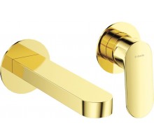 DEANTE ALPINIA скрытый смеситель для умывальника на 2 отверстия, цвет золота BGA_Z55L