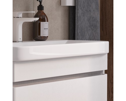 Тумба под раковину Equil Soldi tpSOLDI60.2Y-04, 594х337х540, подвесная, цвет белый