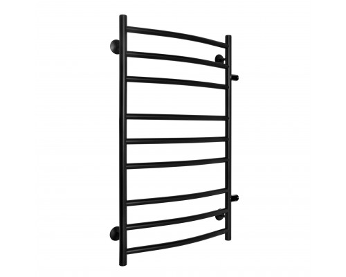 Fincopper медный полотенцесушитель FCB 900*500 черный RAL 9005 боковое, 9 перекл. подклюдчение