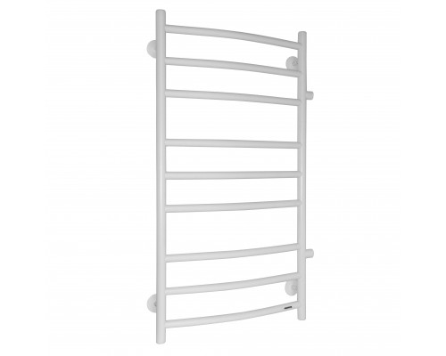 Fincopper медный полотенцесушитель FCB 900*500 белый RAL 9016 боковое, 9 перекл. подклюдчение