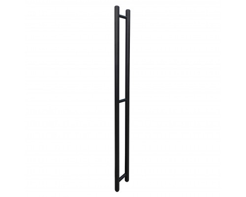 Fincopper медный полотенцесушитель FCH 900*100 черный RAL 9005 нижнее/боковое подклюдчение