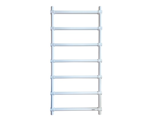 Fincopper медный полотенцесушитель FCL 1170*500 белый RAL 9016 нижнее, 7 перекл. подклюдчение