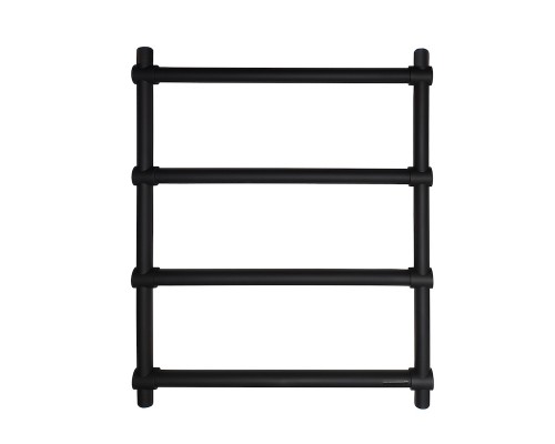 Fincopper медный полотенцесушитель FCL 630*500 черный RAL 9005 нижнее, 4 перекл. подклюдчение