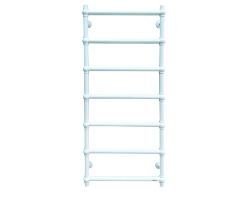 Fincopper медный полотенцесушитель FCR 1170*500 белый RAL 9016 нижнее, 7 перекл. подклюдчение