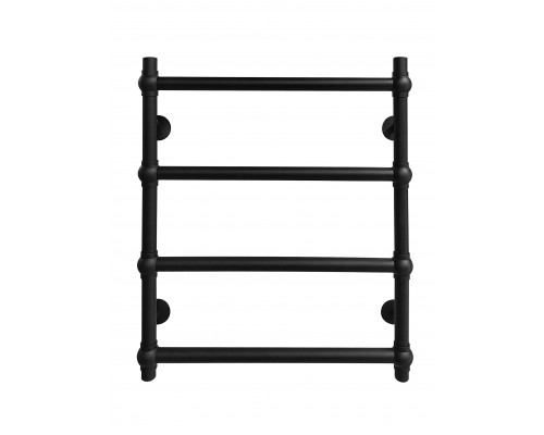 Fincopper медный полотенцесушитель FCR 630*500 черный RAL 9005 нижнее, 4 перекл. подклюдчение