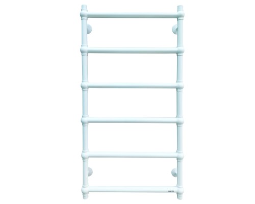 Fincopper медный полотенцесушитель FCR 900*500 белый RAL 9016 нижнее, 6 перекл. подклюдчение