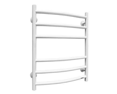 Fincopper медный полотенцесушитель FC 630*500 белый RAL 9016 нижнее, 6 перекл. подклюдчение