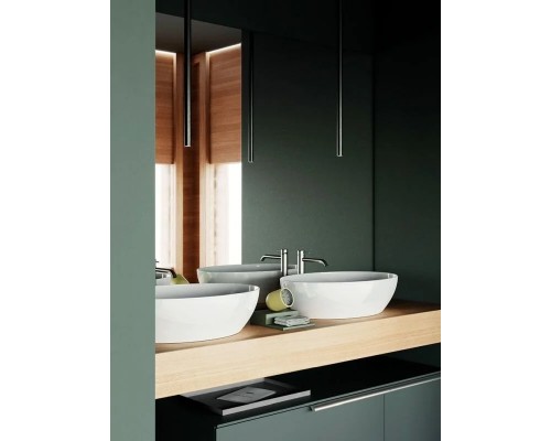 GSI 884211 PURA Раковина 60х42, накладная, цвет белый