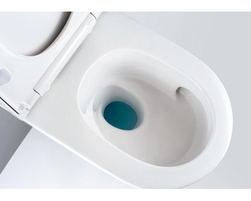 500.202.01.1 Подвесной унитаз Geberit ONE, закрытая форма, TurboFlush, с сиденьем, хром