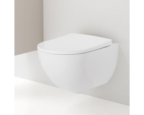500.600.01.2 Geberit Acanto унитаз 510х355 подвесной, закрытая форма, Rimfree, Белый