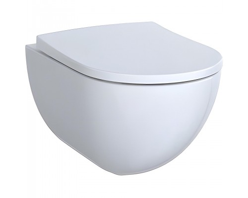 500.600.01.2 Geberit Acanto унитаз 510х355 подвесной, закрытая форма, Rimfree, Белый