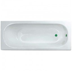 Ванна KAISER чугунная 1300*700*390 с ножками (белая) КВ-1602 с антискользящим покрытием