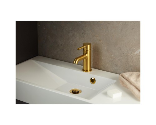 KFA Armatura Смеситель MOZА для умывальника (золото) 5032-815-31