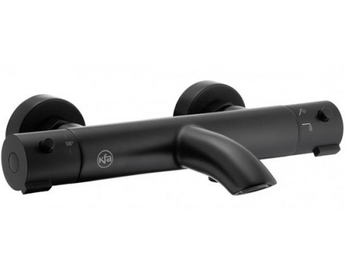 KFA Armatura Смеситель MOZA  для ванны термо (черный) 5734-010-81