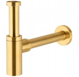 KFA Armatura Сифон (круглый) латунь/золото 600-003-31