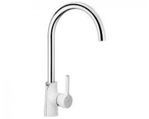 KFA Armatura ANGELIT Смеситель для кухни выс.(бел.-хром) 6713-915-40