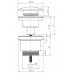 LM8500C Клапан донный универсальный Click/Clack 1 ¼, хром