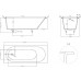 Ванна встраиваемая каменная LoveForm LOFO 170x75 Gelcoat белый глянцевый UM12212