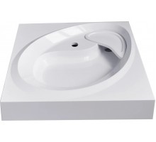 Раковина на стиральную машину Madera, Ameli 55 - 600x550 цв. белый